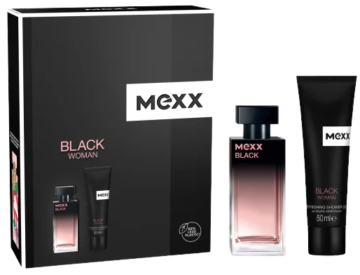 Mexx Black Woman EDT 30ml + Showergel 50ml